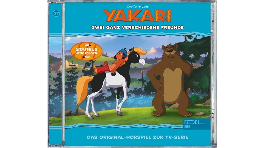 Yakari-Verschiedene Freunde (37)-Hörspiel
