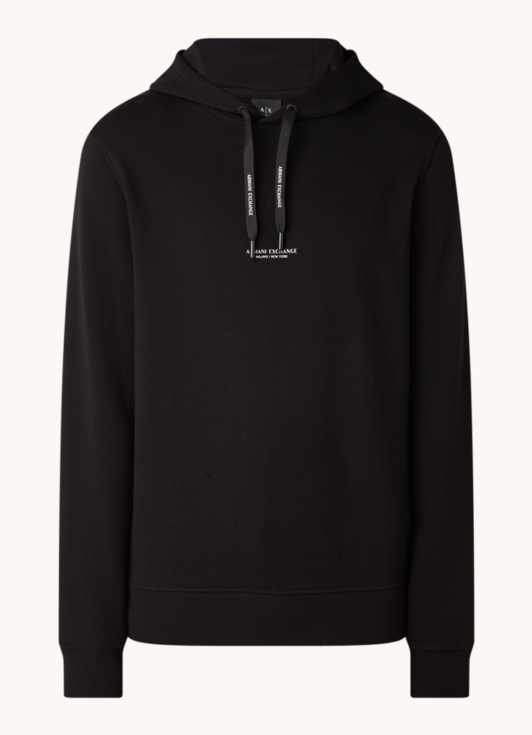 Armani Exchange Hoodie with logo and back print