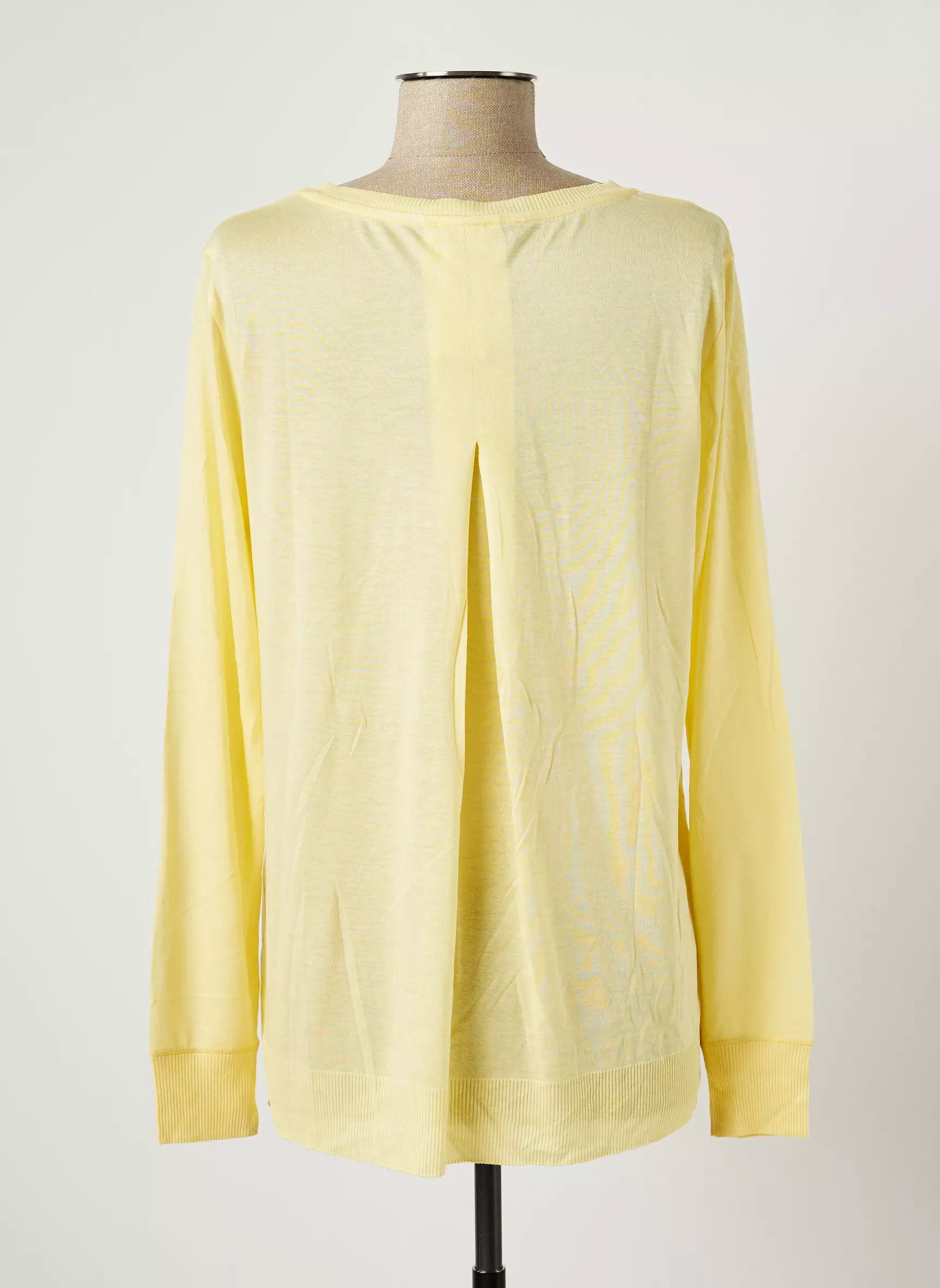 Benetton Tshirts Femme couleur jaune