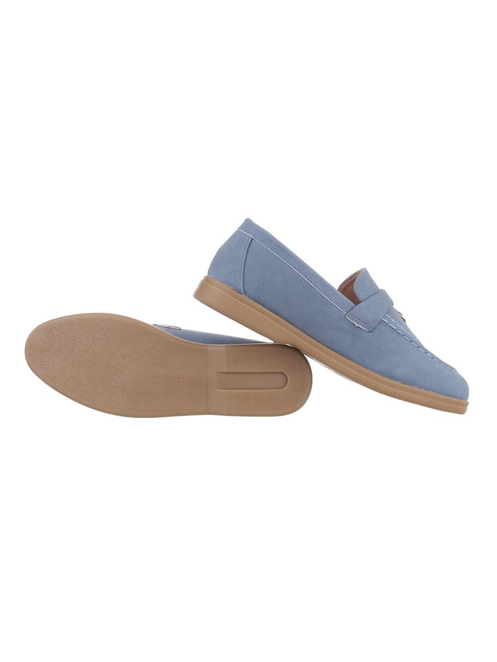 Ital-Design Halbschuh in Hellblau günstig kaufen