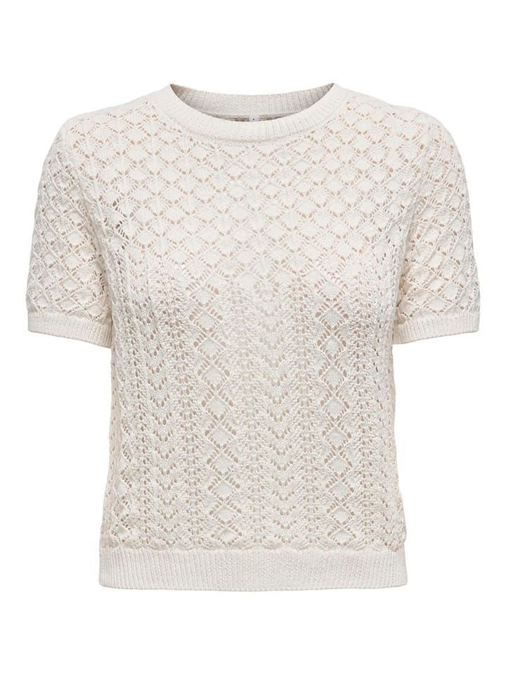 ONLY Pullover in Creme günstig kaufen