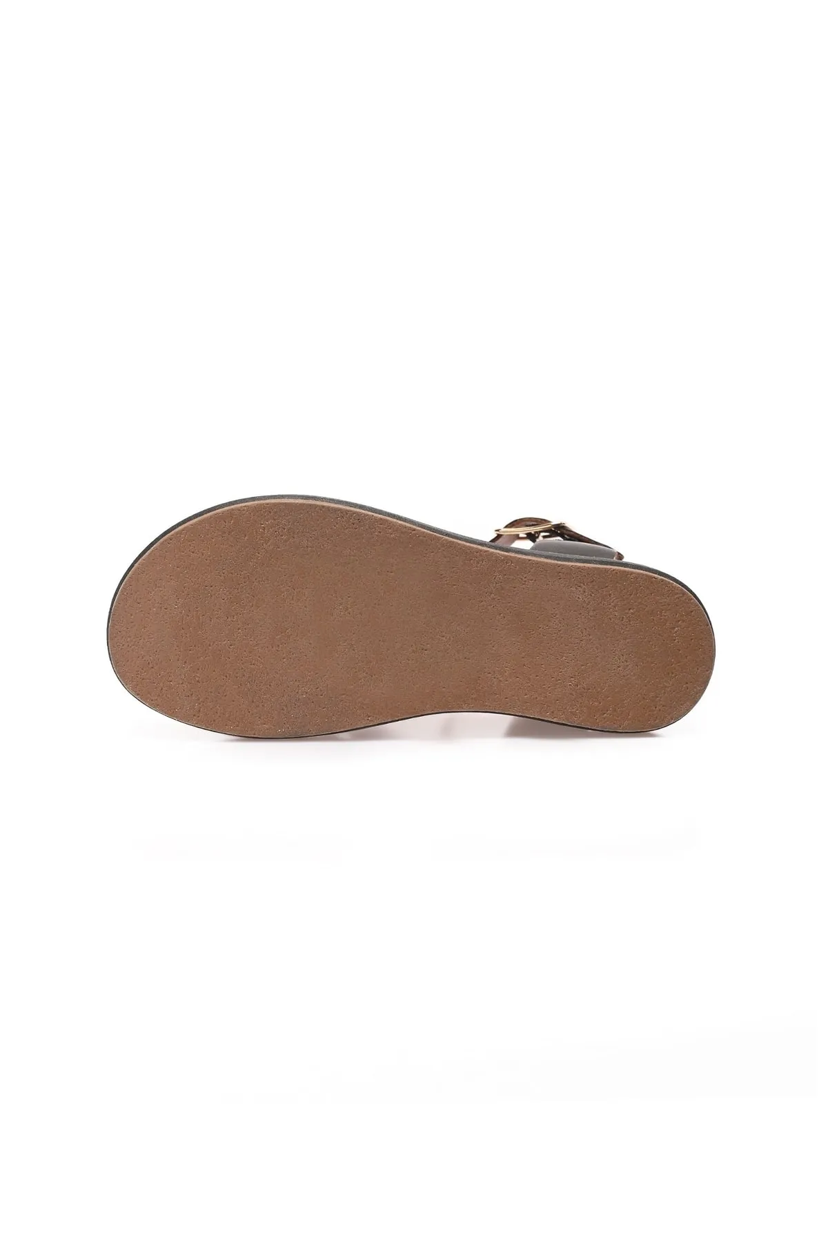 INUOVO  Sandalette - Schwarz - Flacher Absatz