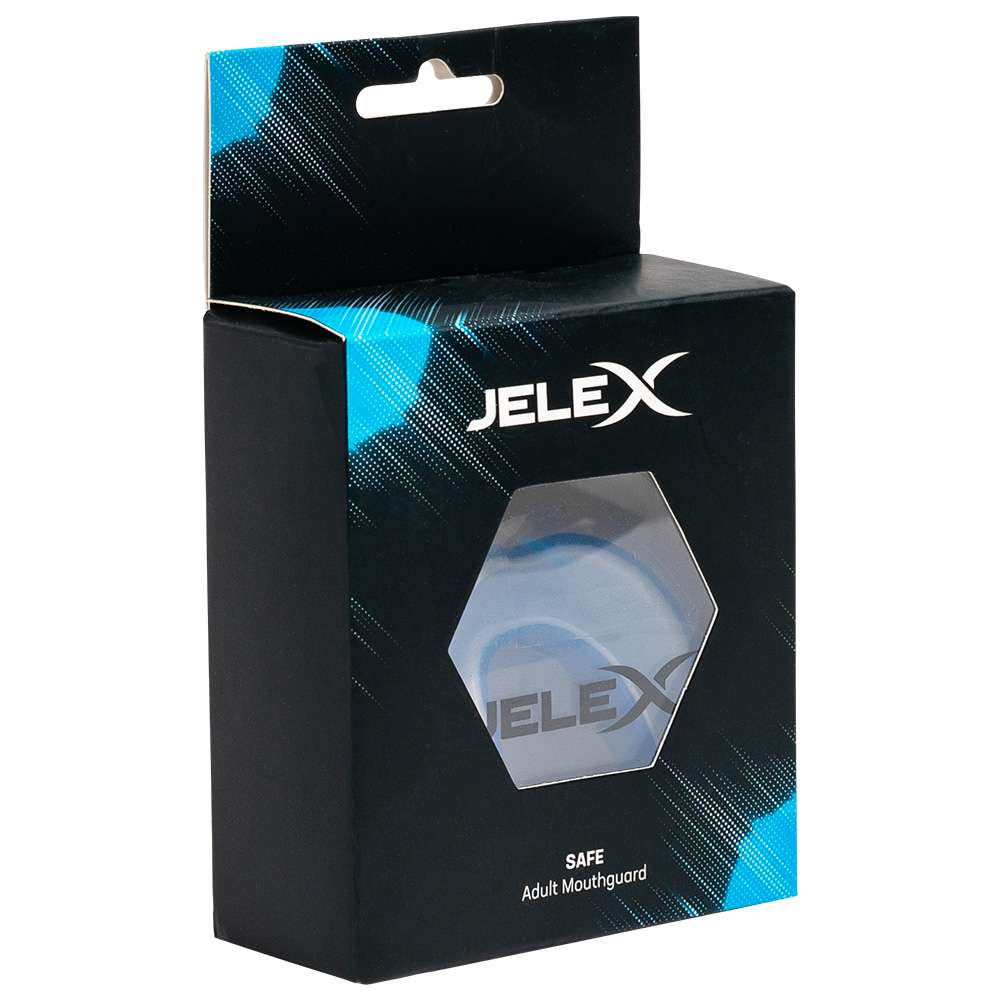 JELEX Safe Trainings Mund Zahnschutz blau
