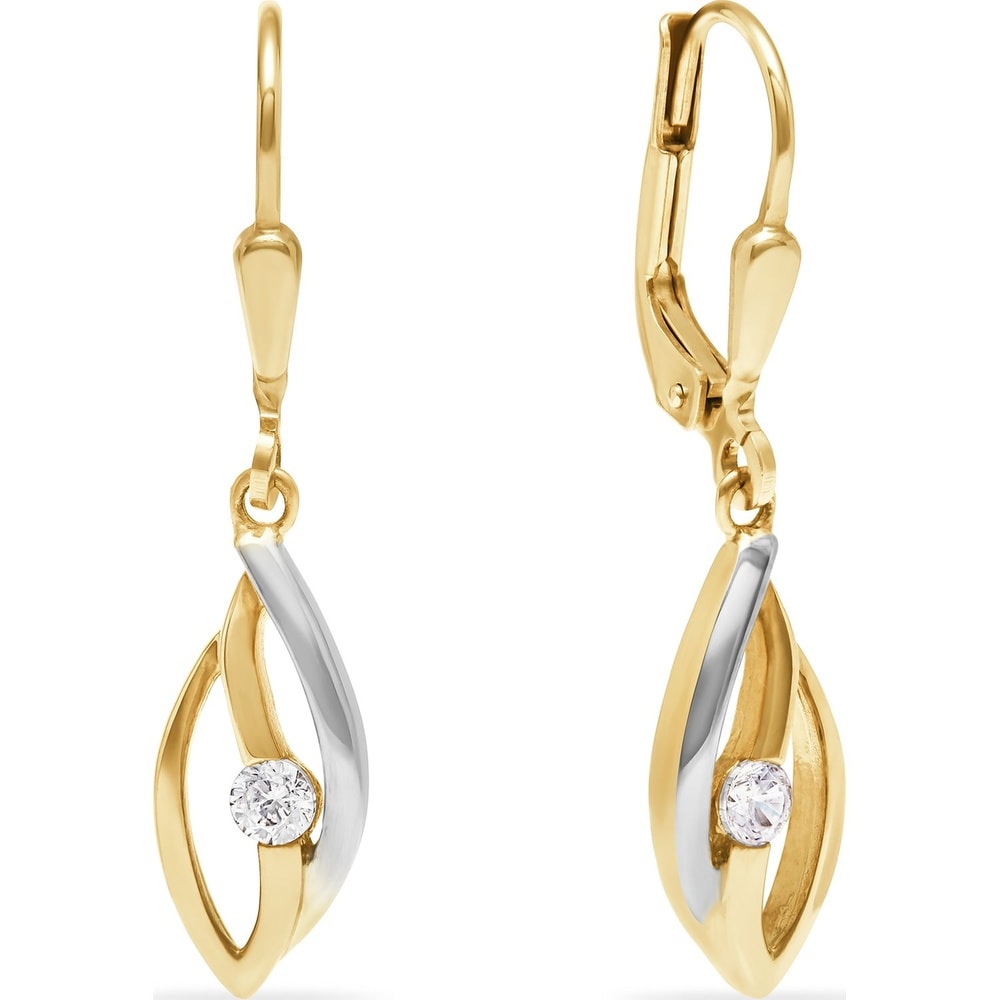 FAVS Boucles d'oreilles 375 Or jaune Boucles d'oreilles