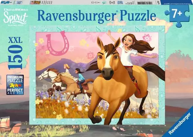 Kinderpuzzle ab 7 Jahren - Spirit: wild und frei - 150 Teile