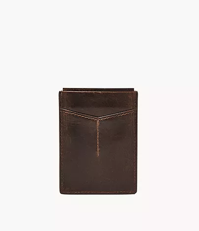 Fossil Herren Kartenmäppchen - Derrick RFID Magnetic Card Case
