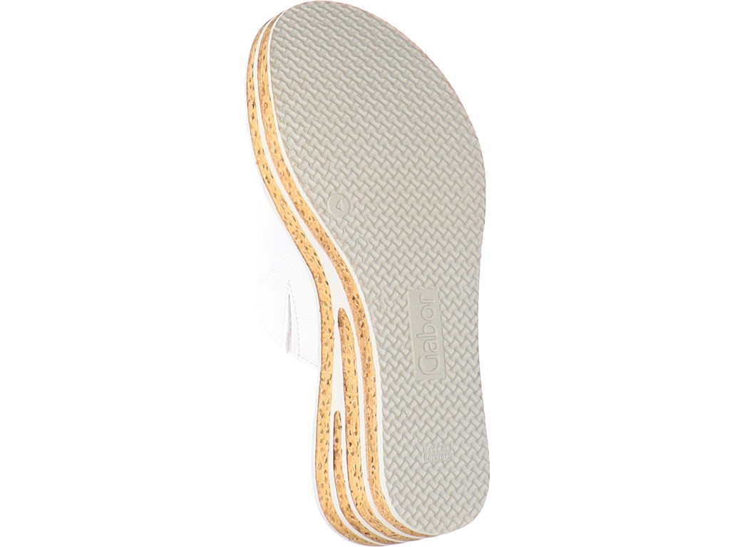 GABOR Klassische Sandalen weiss