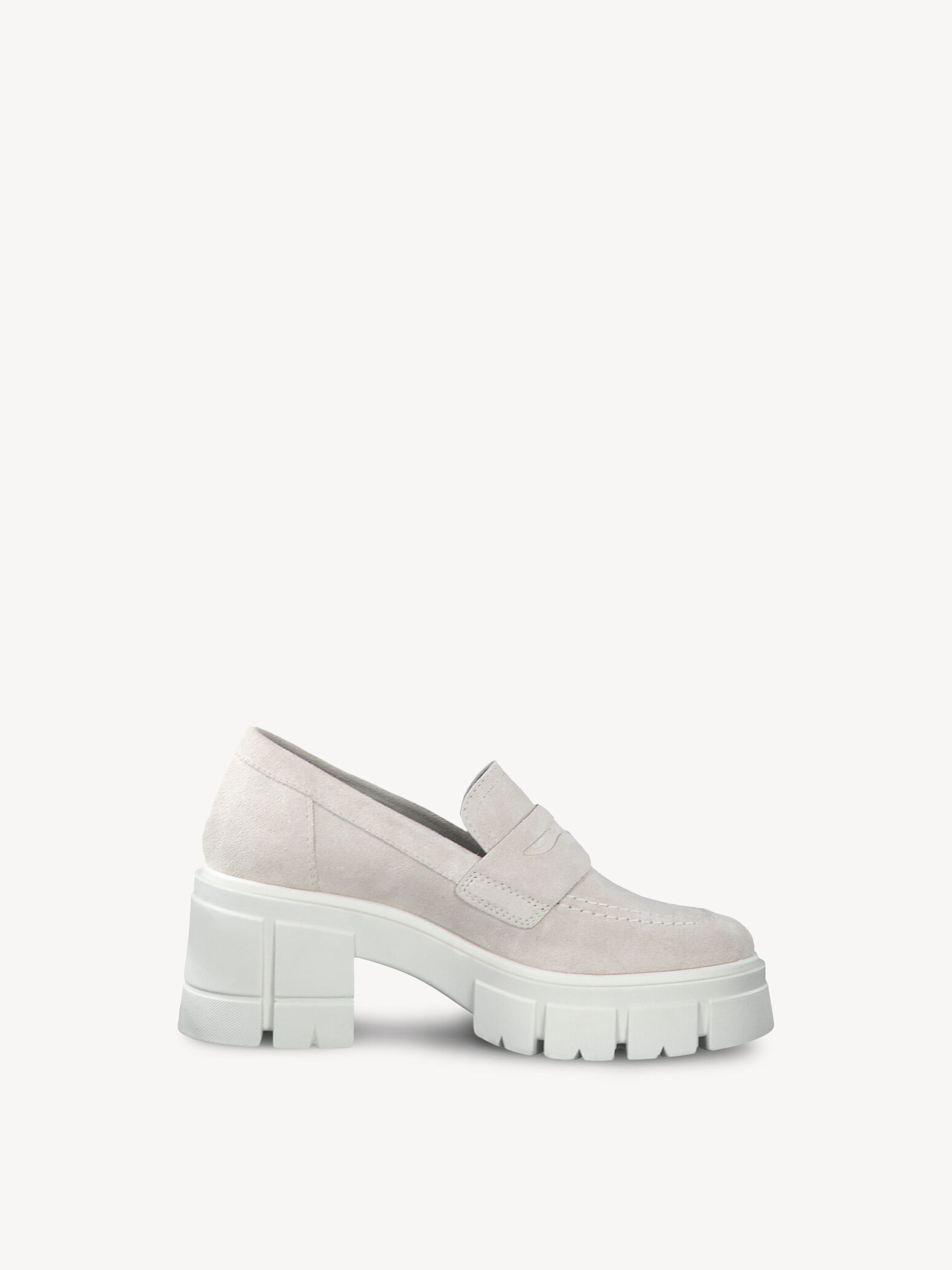 Slipper en cuir - beige