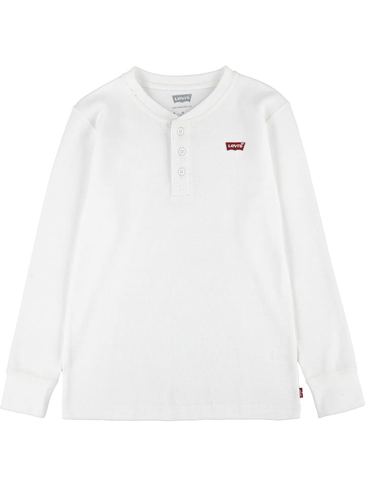Levi's Kids Longsleeve in Weiß günstig kaufen