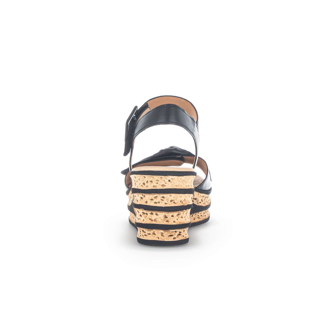 Gabor fashion Keilsandalette schwarz