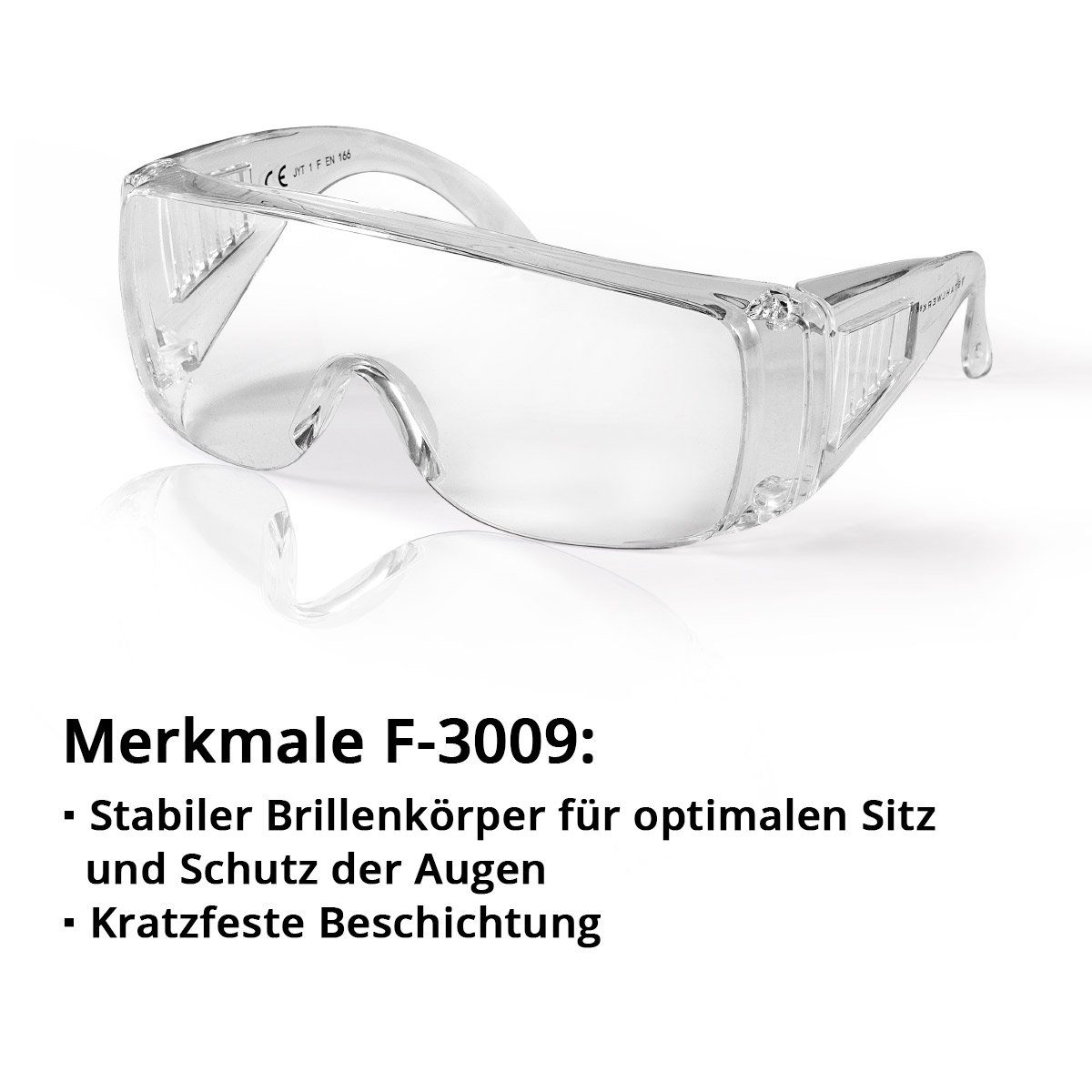 STAHLWERK Arbeitsschutzbrille Schutzbrillen Set, (Set, 2St)