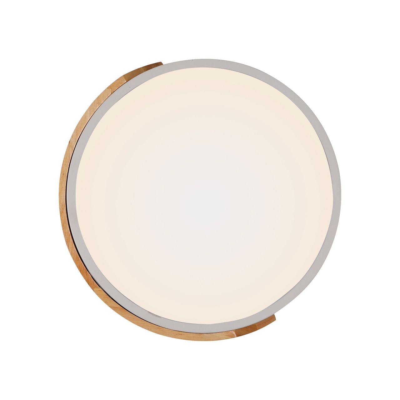 JUST LIGHT LED Deckenleuchte BILA, 1xLED-Board/24W, 3000K, rund, Weiss