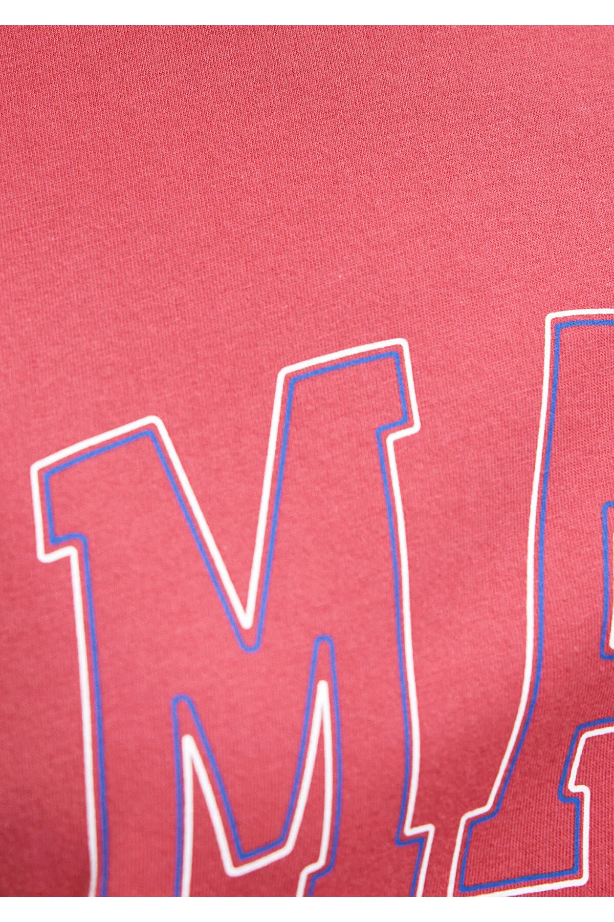 Mavi  Rosafarbenes T-Shirt mit Logo-Print, reguläre Passform / normaler Schnitt 1611193-70931