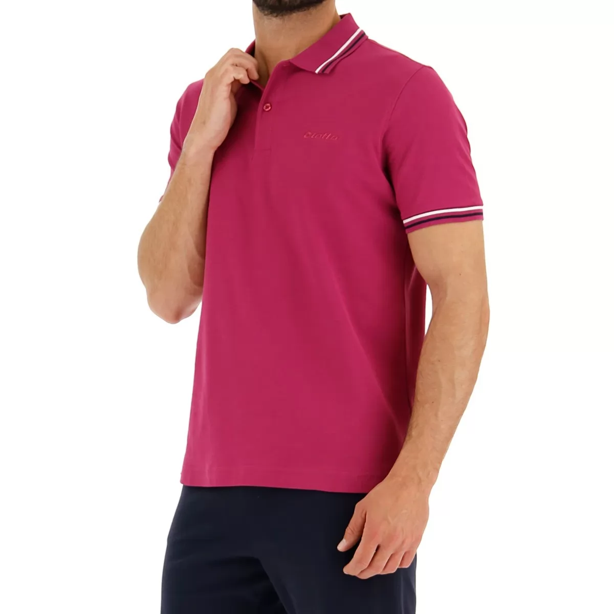 KLASYCZNE POLO DIXIE FIOLETOWE/NIEBIESKIE