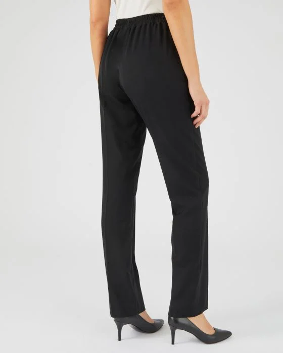 Pantalon enfilable à boucle fantaisie
