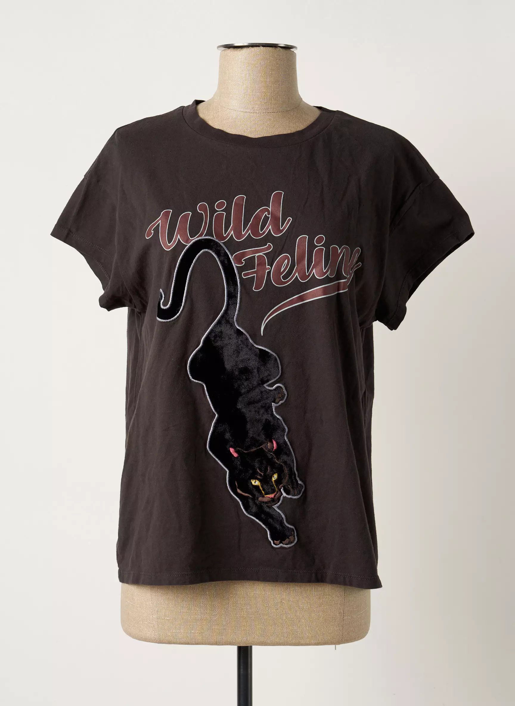 Mango Tshirts Femme couleur gris