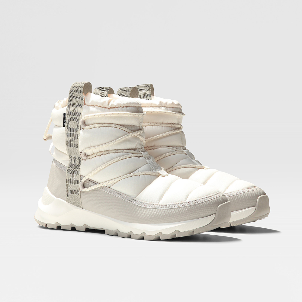 The North Face Thermoball W Lace Up WP Gardenia NF0A5LWD32F / weiss