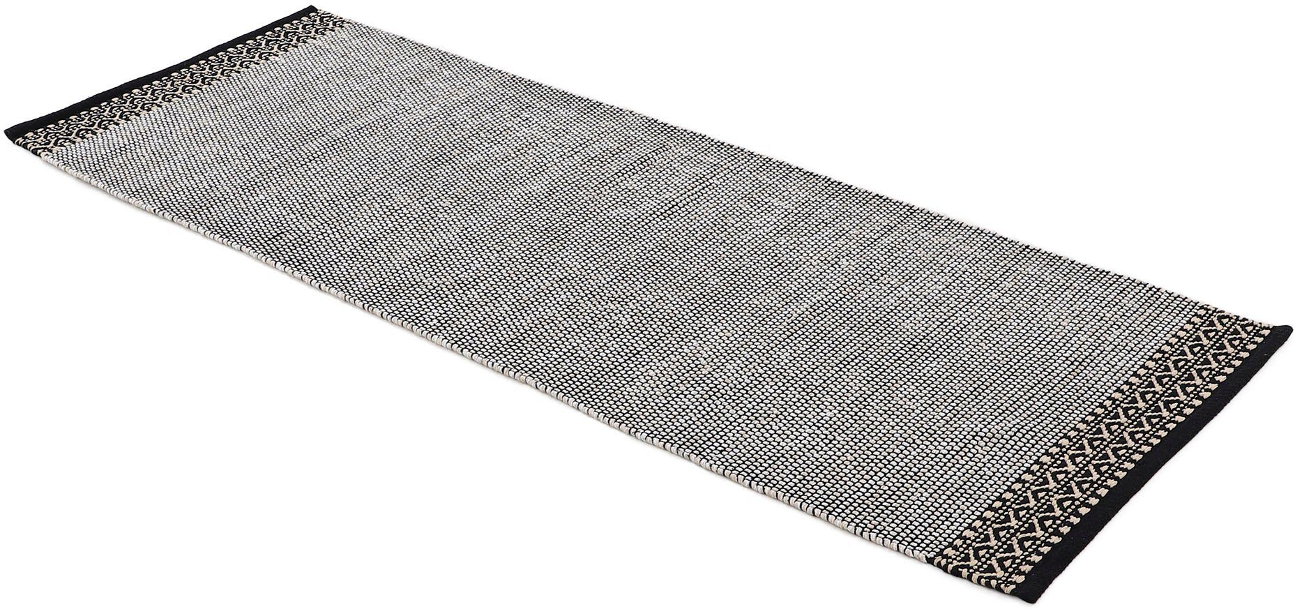 Läufer Kelim Mia, carpetfine, rechteckig, Höhe: 6 mm, Baumwolle Wendeteppich