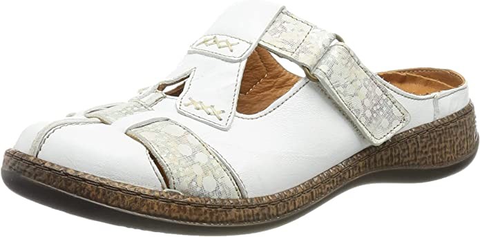 COMFORTABEL Clogs weiss