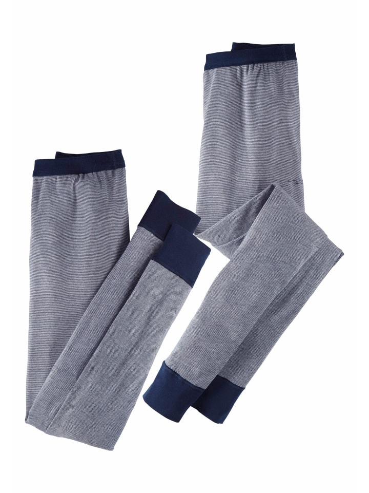 CLIPPER EXCLUSIVE Lange Unterhose in marine günstig kaufen
