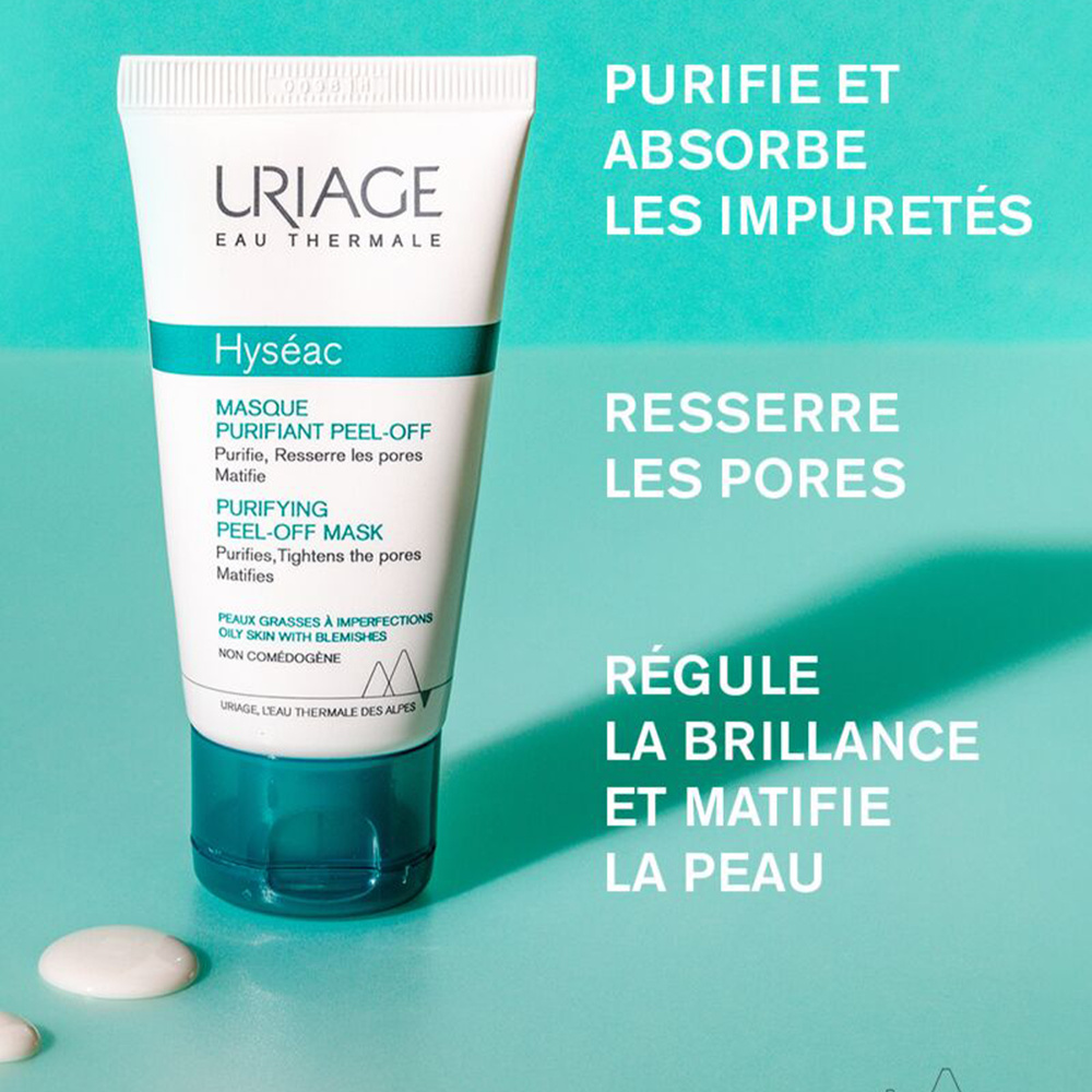 Uriage HYSEAC MASQUE PEEL-OFF DOUX T 50ML Masque Peel-Off