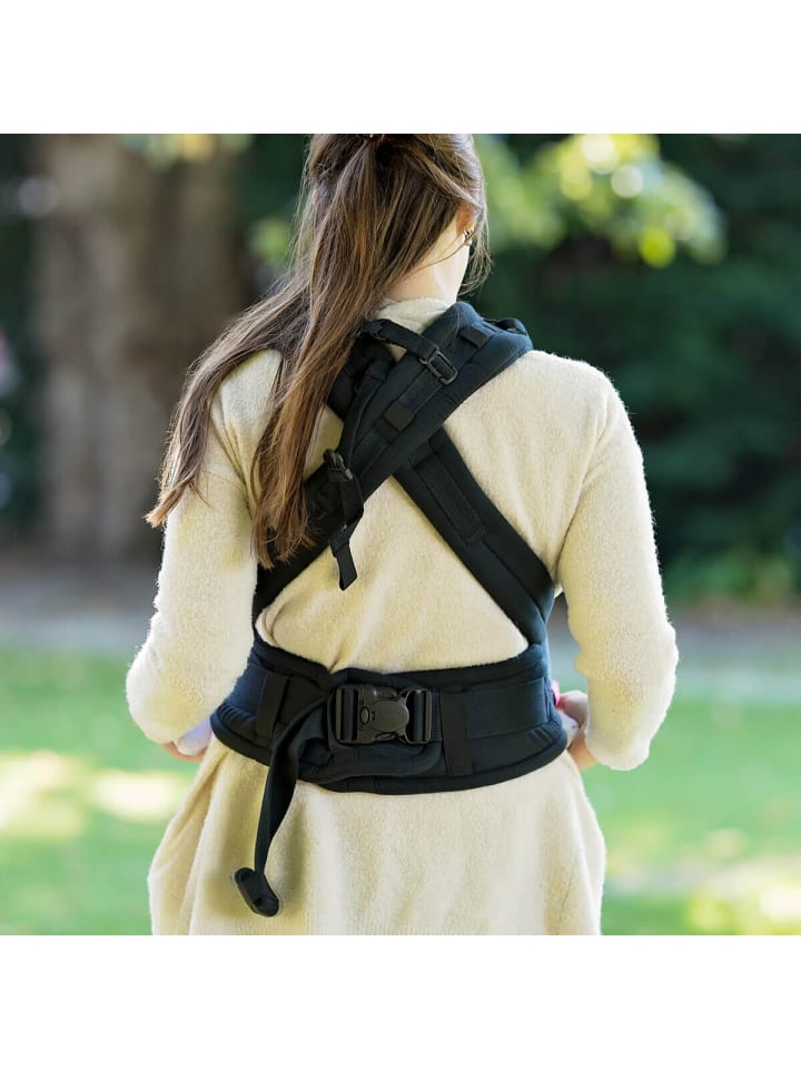 Hoppediz Babytrage Nabaca Basic-Set in Klassik schwarz günstig kaufen onesize
