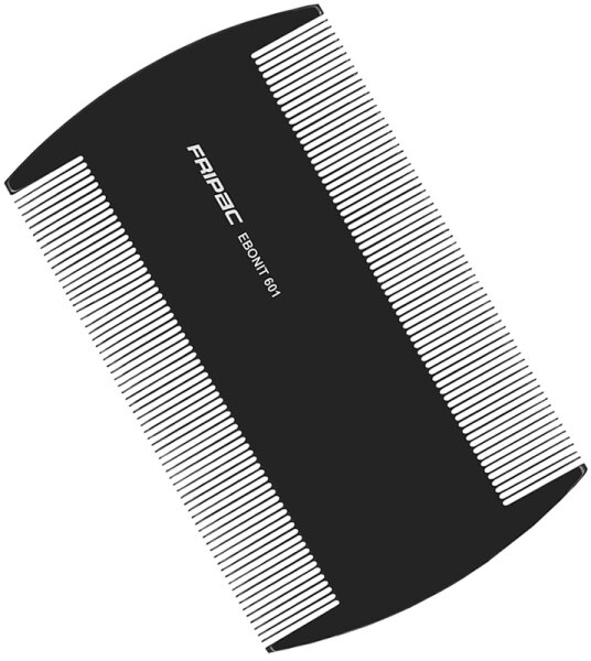 Fripac Ebonit-Staubkamm, Feine Zahnung 9 cm Kamm