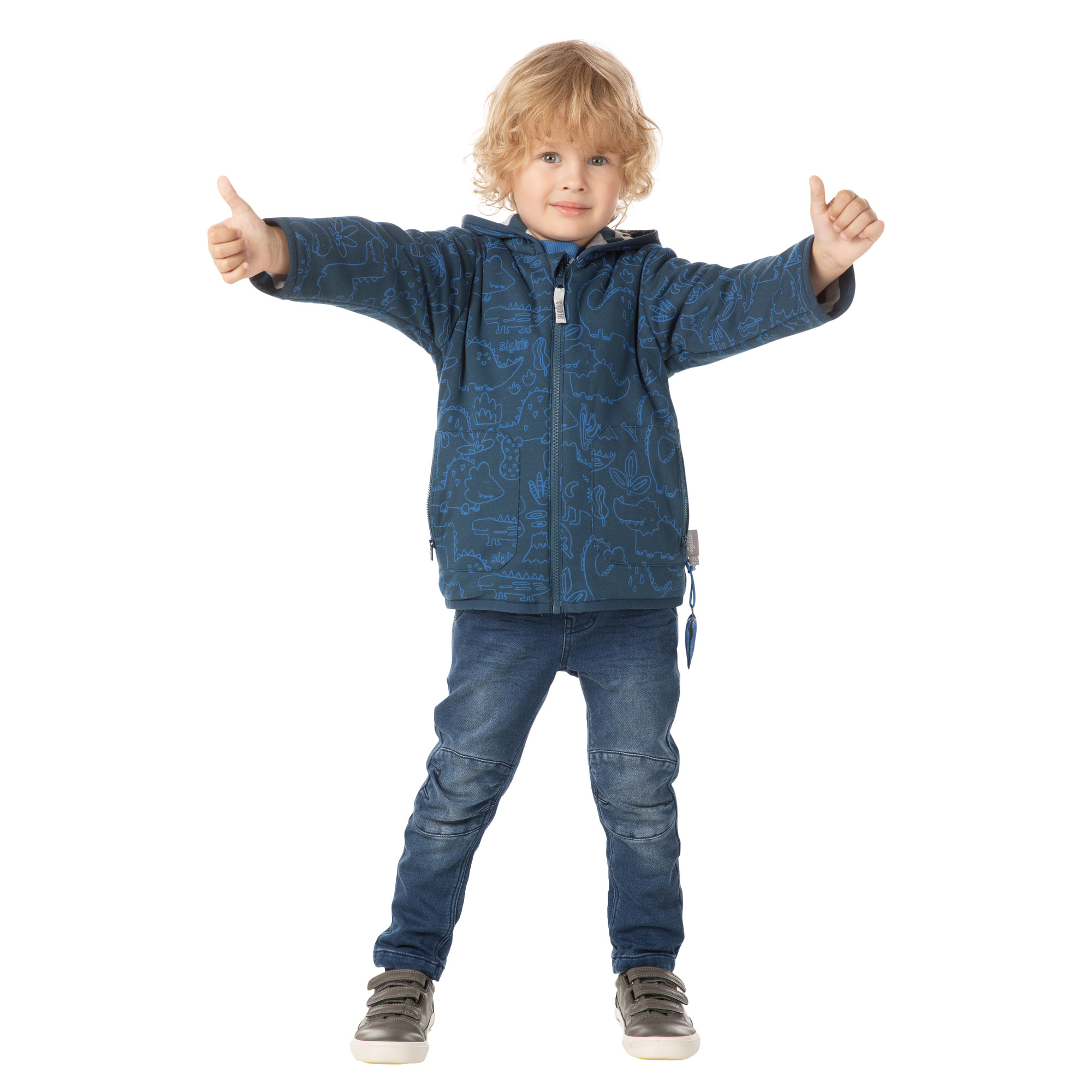 Coole Kinderjeans mit Knieeinsätzen