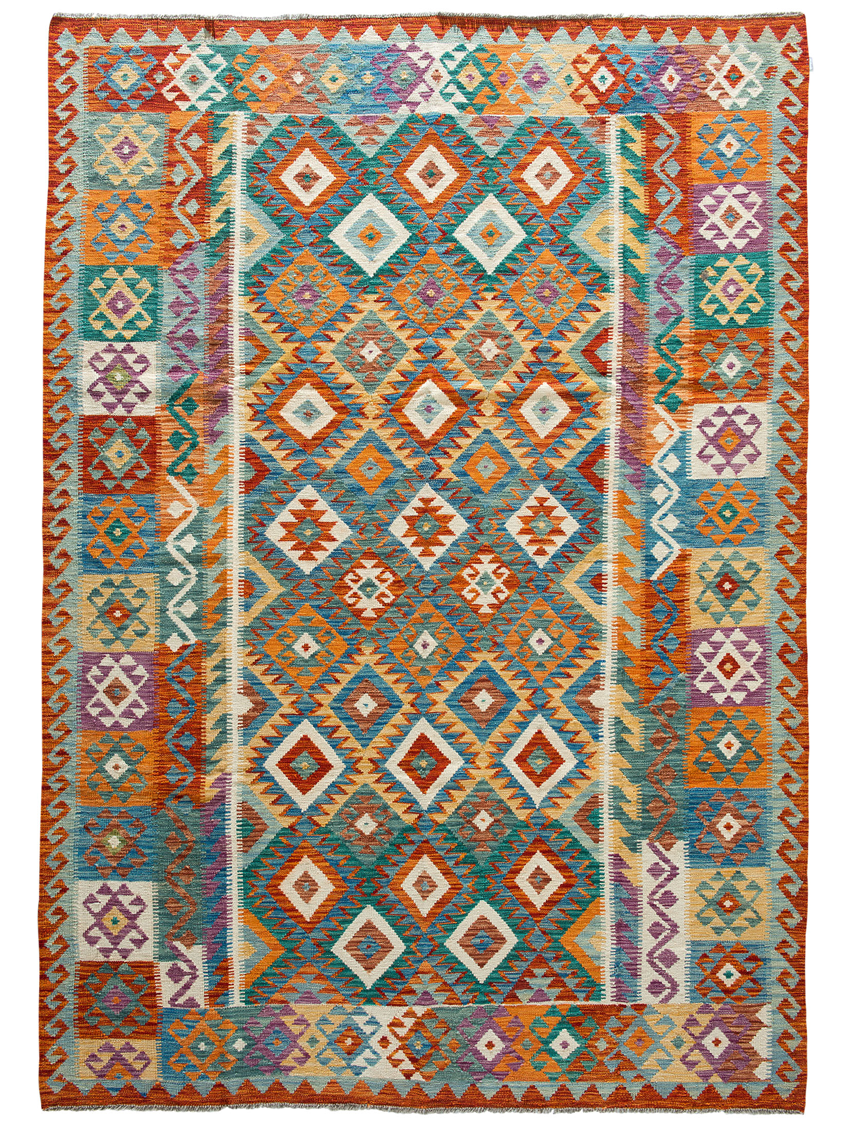 Afghan Kelim ca. 210 x 301 cm, Unikat / Einzelstück
