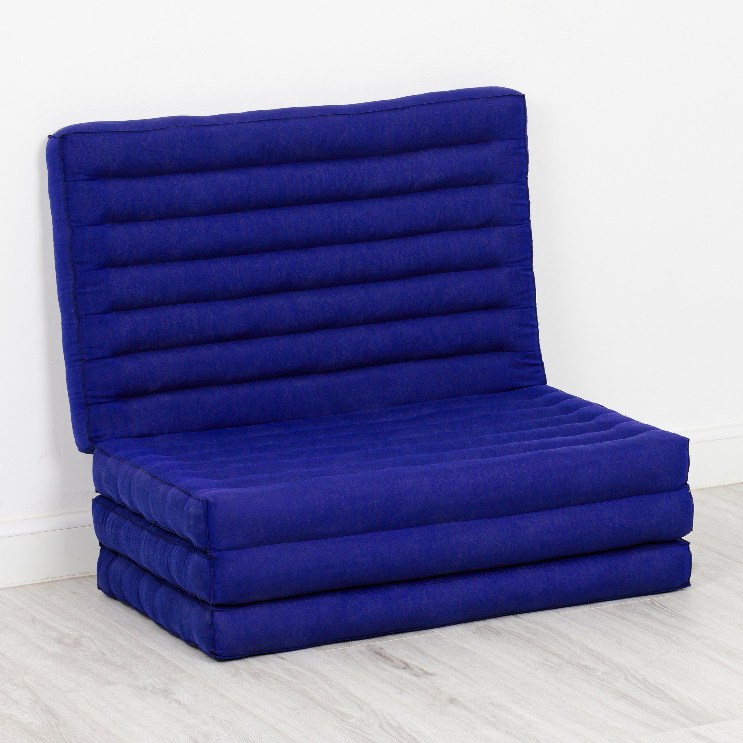 Klappmatratze Klappmatratze 80 cm (Basic) vegan und handgefertigt, 200x80x8cm, livasia, 8,00 cm hoch, Kapok