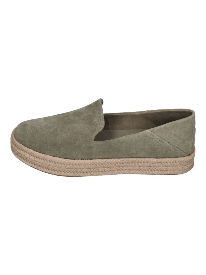 TOMS Espadrilles CAROLINA in grau günstig kaufen