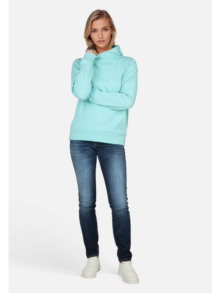 Salzhaut Hoodie TALKEN in Aqua günstig kaufen