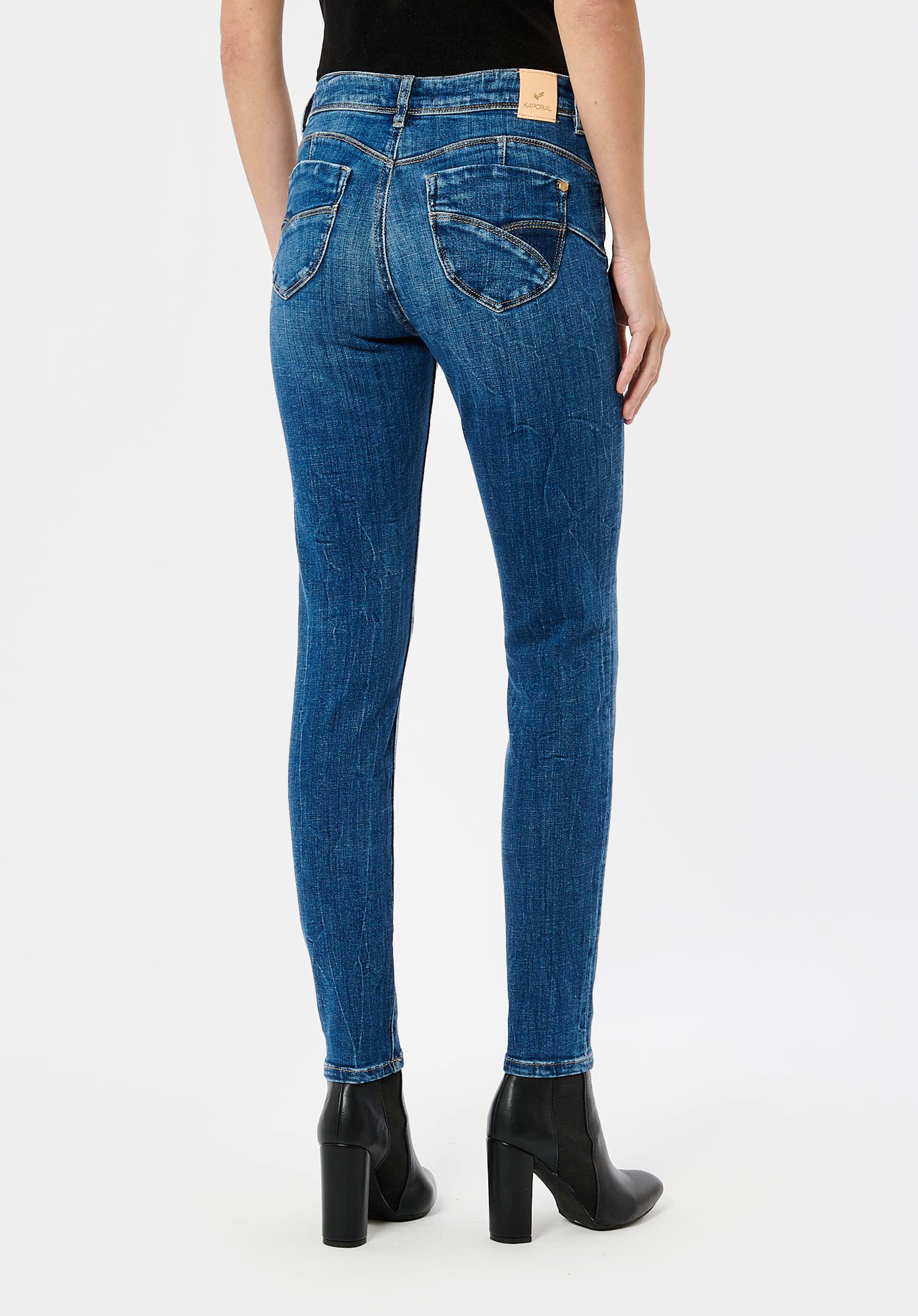 FLORE  Jean slim bleu femme