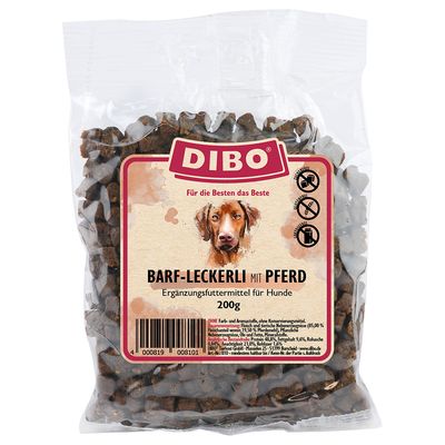 DIBO BARF-Leckerli mit Pferd
