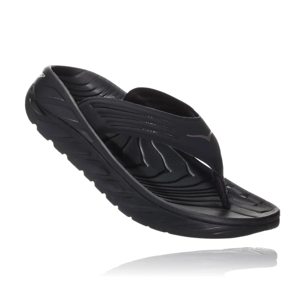 Hoka Ora Recovery Flip 1099675-BDGGR / schwarz