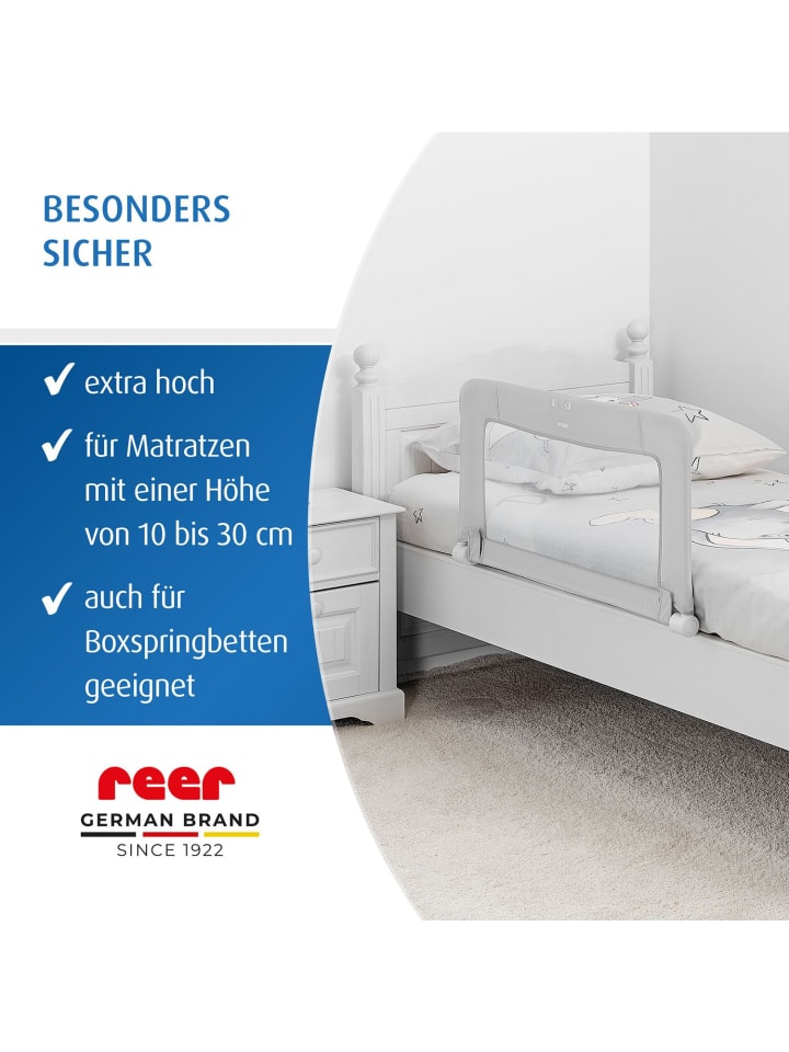 Reer ByMySide Bettgitter 100 cm in Grau ab 18 Monate günstig kaufen onesize