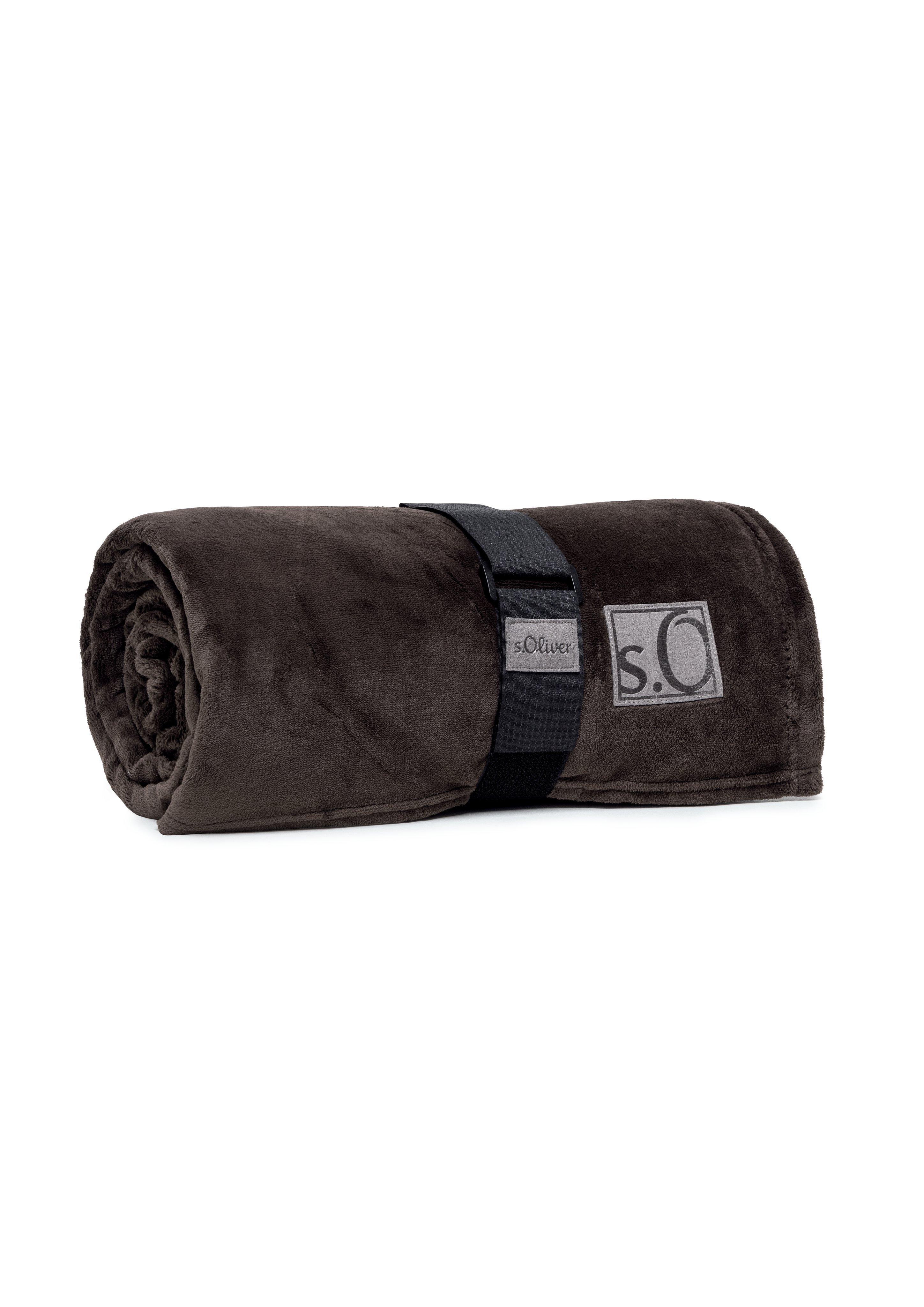Weiche Decke mit Logo-Detail  6008754-390