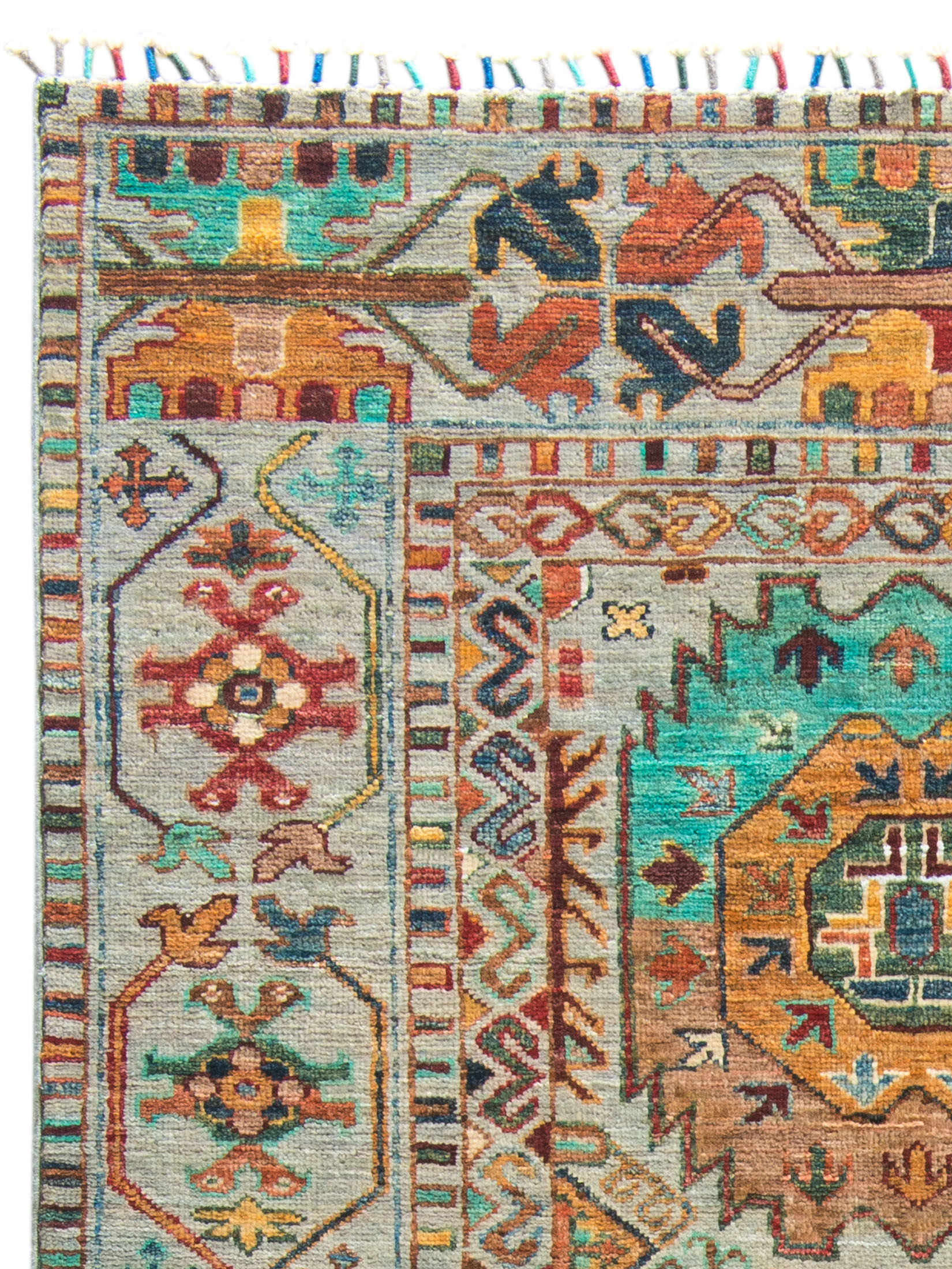 Kazak Ghazni ca. 178 x 248 cm, Unikat / Einzelstück