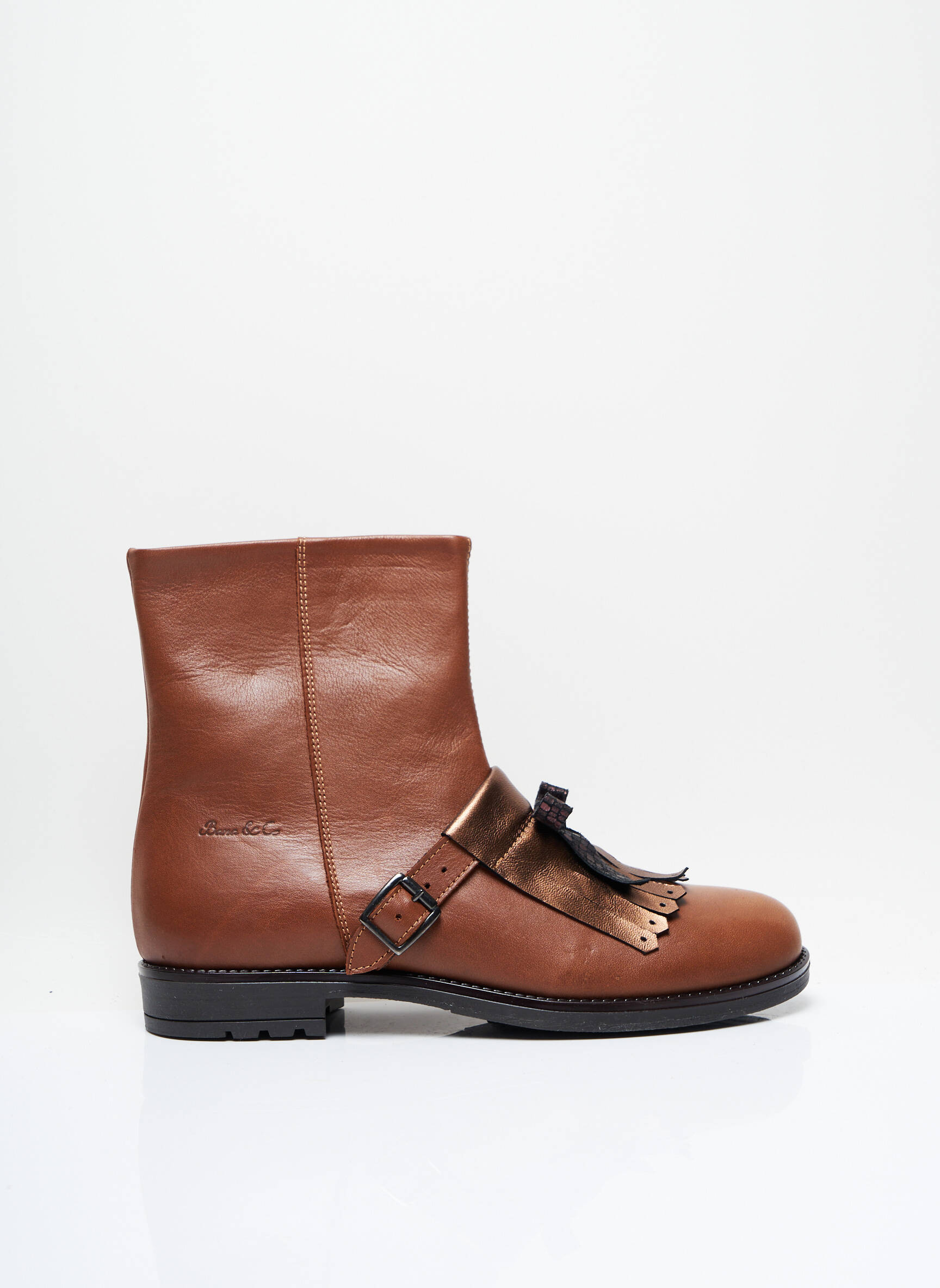 Bana Co Bottines Fille couleur marron