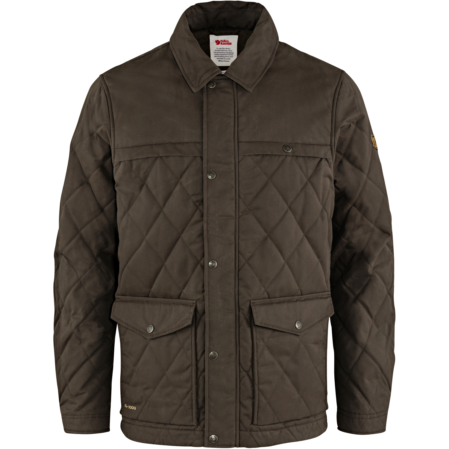 Fjäll Räven Herren Wool Padded Jacke Övik
