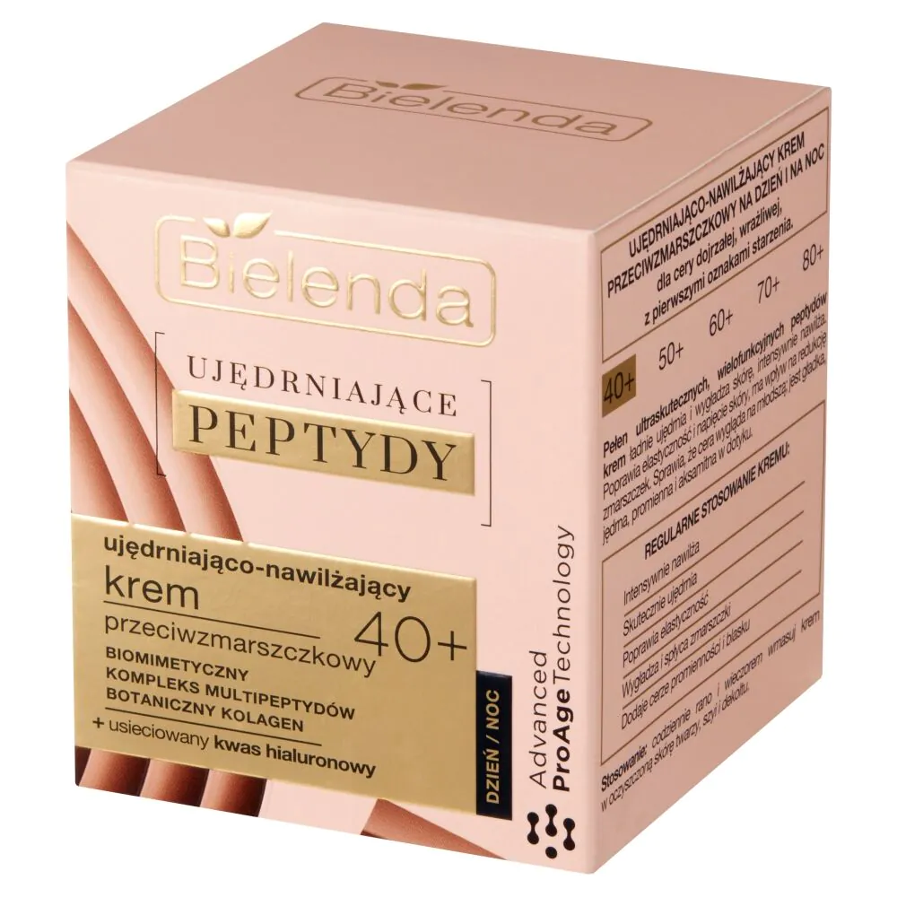 Bielenda Firming Peptides Verstevigende en Hydraterende Anti-Rimpelcrème 40+ Dag/Nacht