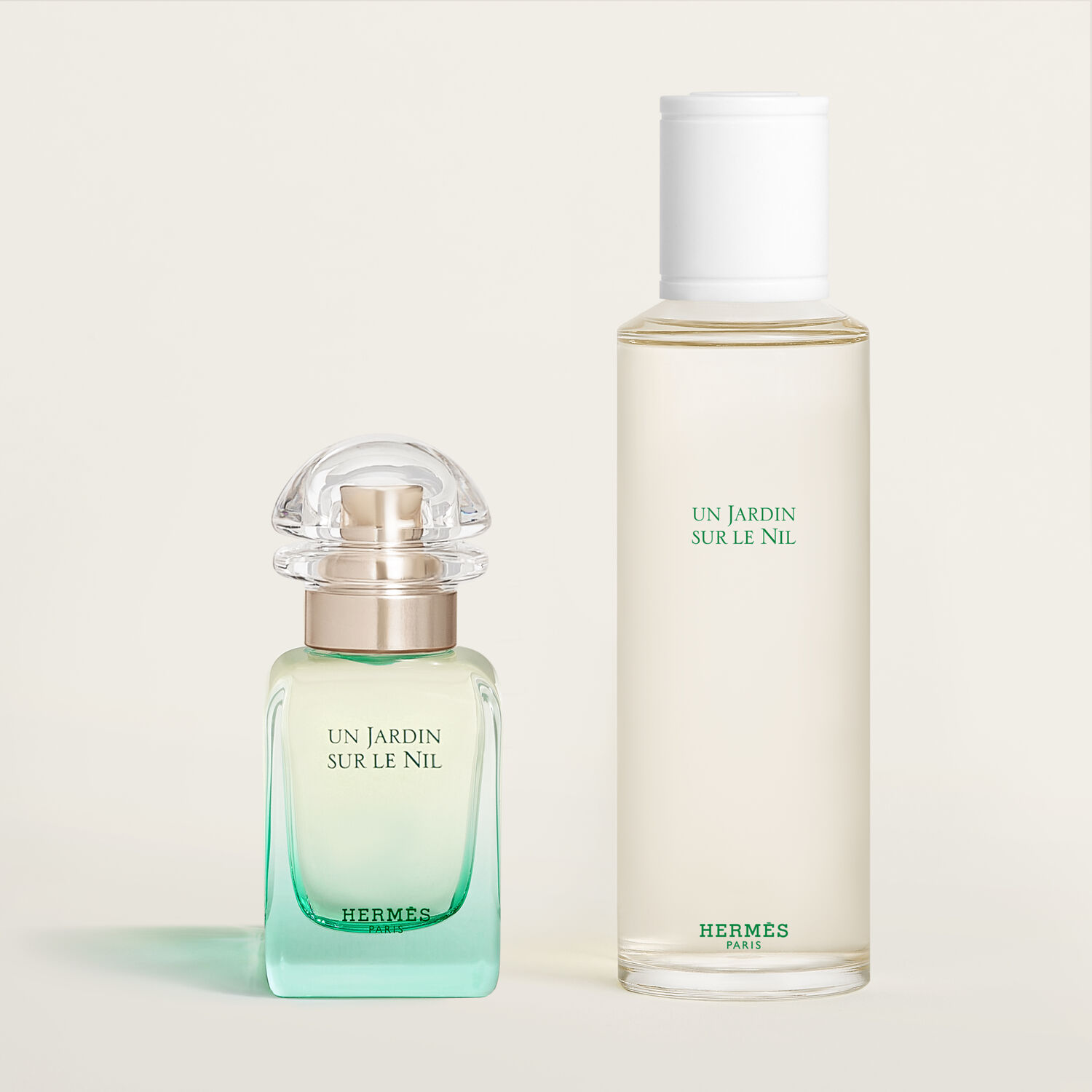 Hermès Un Jardin sur le Nil Duo Eau de Toilette vaporisateur de voyage 30 ml et recharge 125 ml