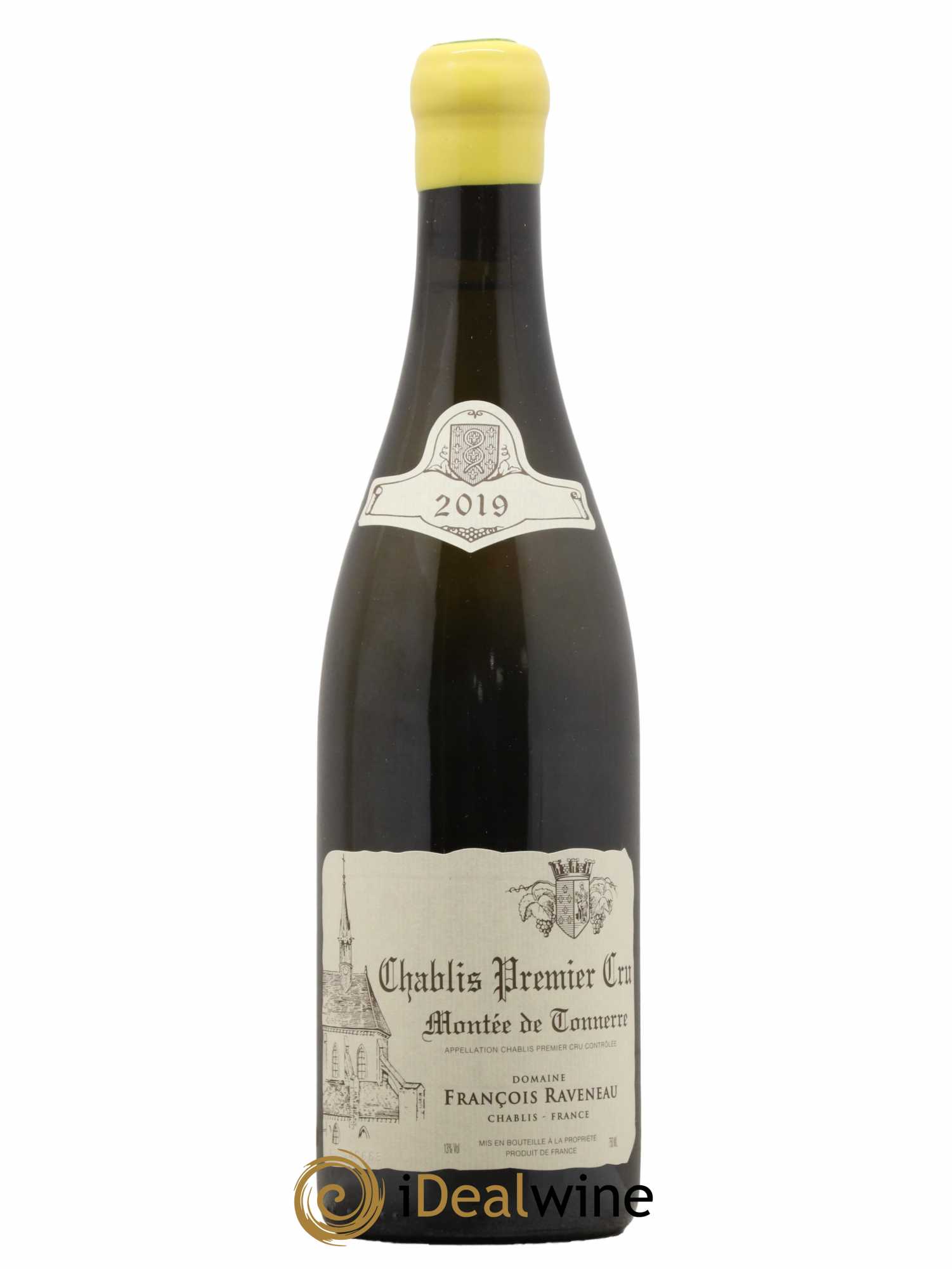 Chablis 1er Cru Montée de Tonnerre Raveneau (Domaine)  2019 - Lot de 1 Bouteille