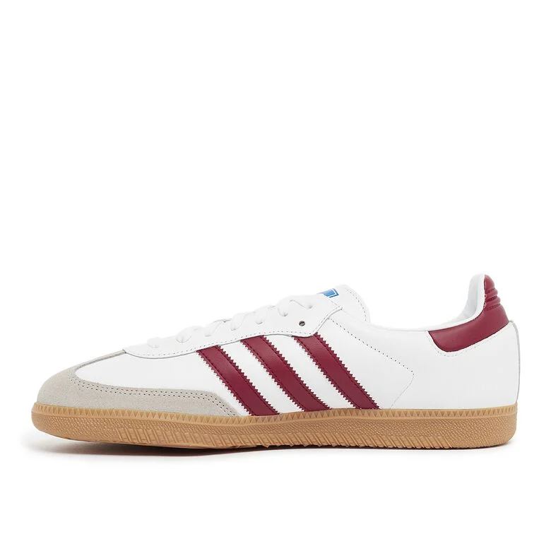 adidas Originals Samba OG white/collegiate burgundy/gum 3