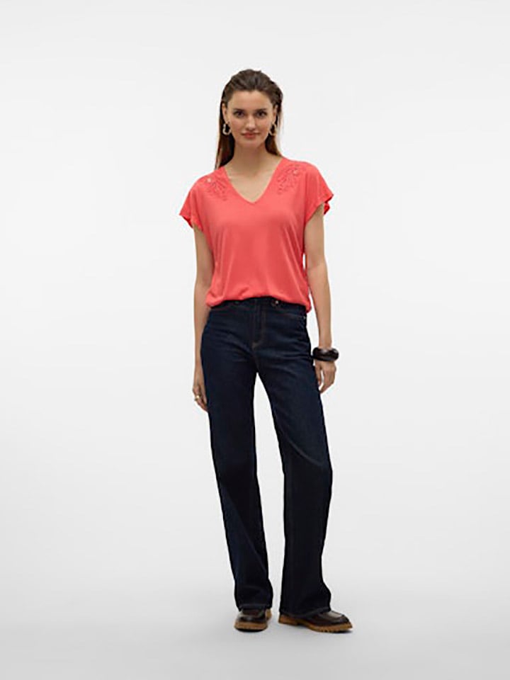 Vero Moda Shirt in Koralle günstig kaufen
