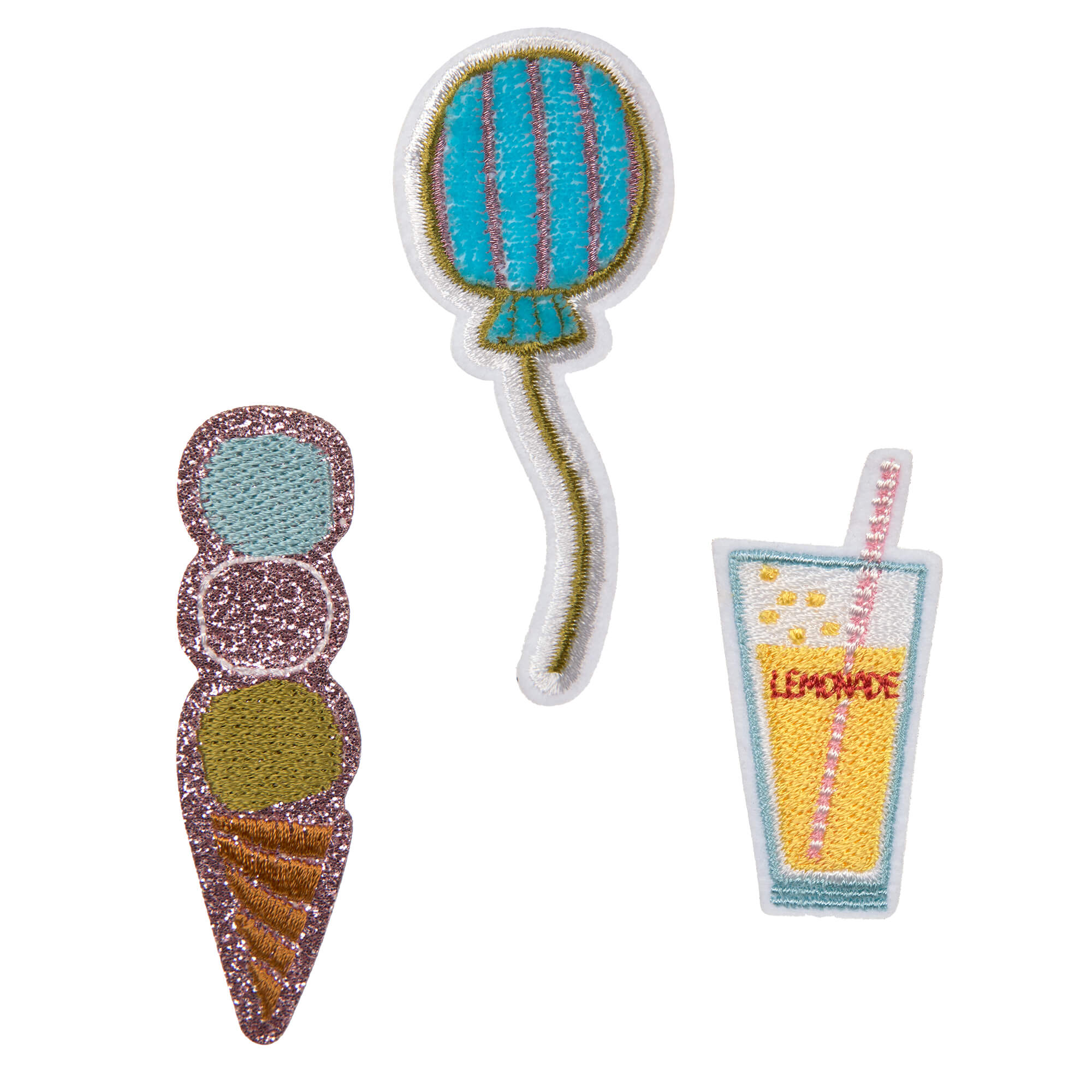 Textil-Sticker (3 Stk) - Schul Set Unique, Sunny