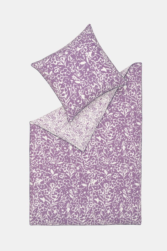 Renforcé-Bettwäsche-Set mit Blumenmuster