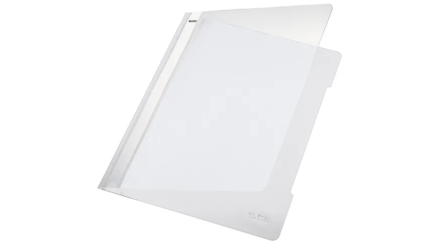 LEITZ Schnellhefter A4 weiß weiß
