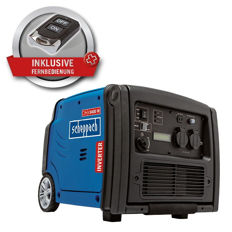 Scheppach Stromerzeuger SG3400i (Inverter)