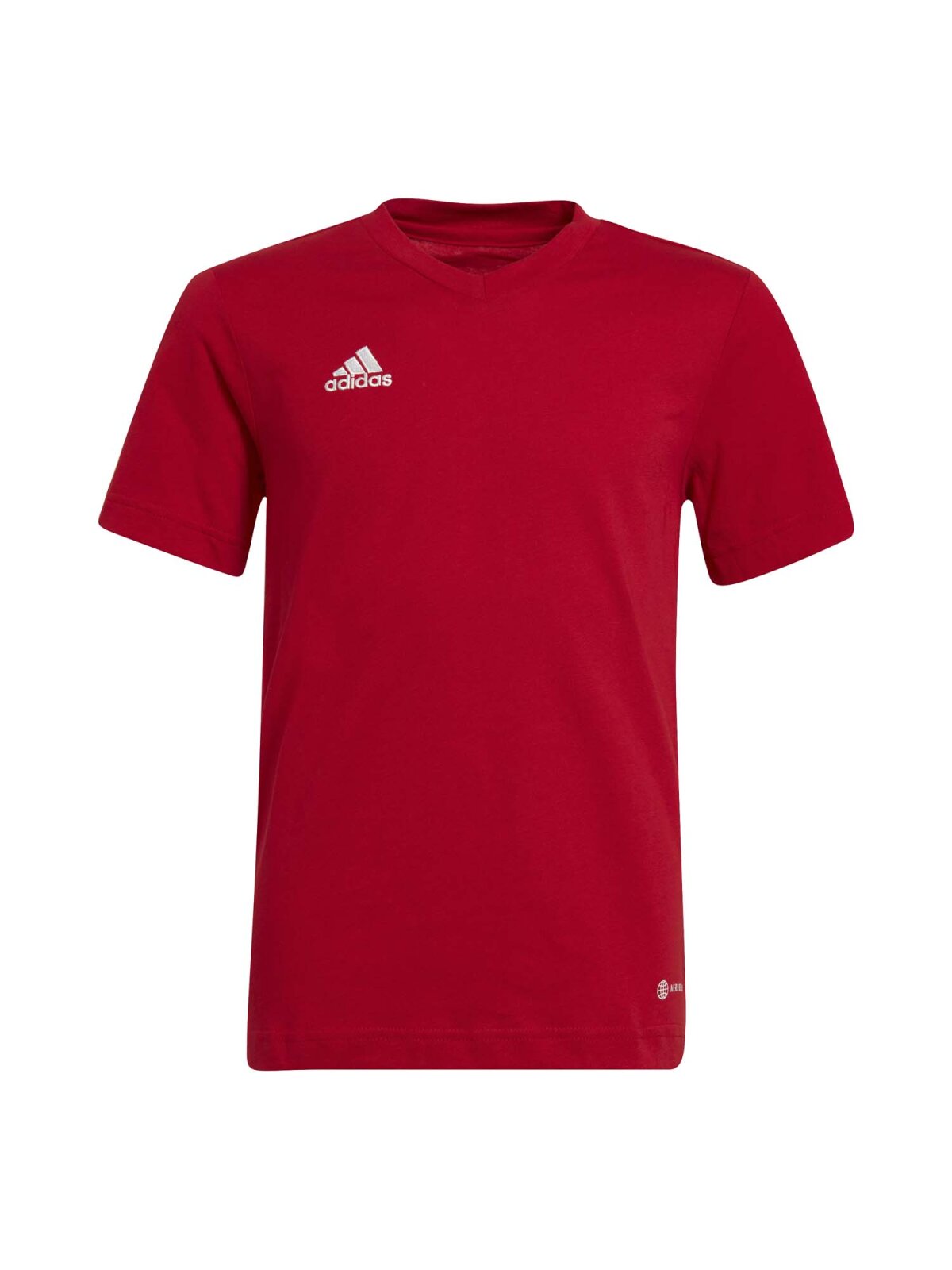 Adidas Entrada 22 Kinder T-Shirt rot